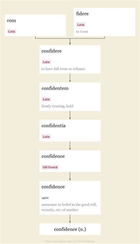 confidence 뜻